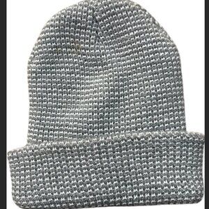 J.Crew Grey and White Beanie